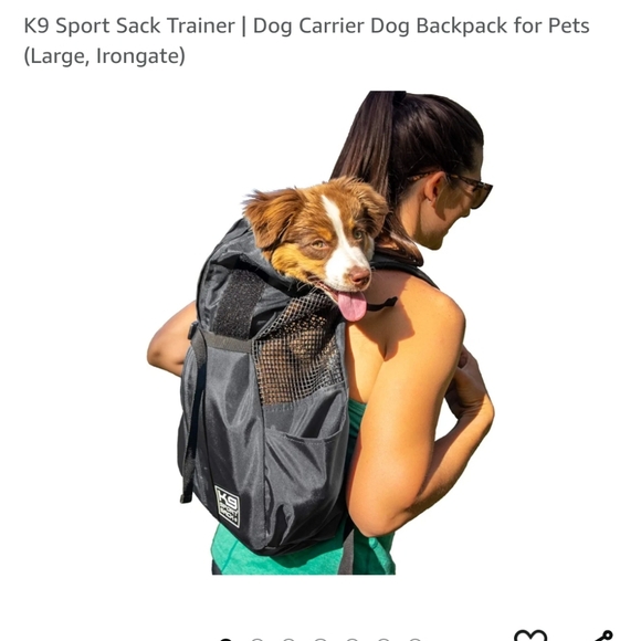 Dog backpack
